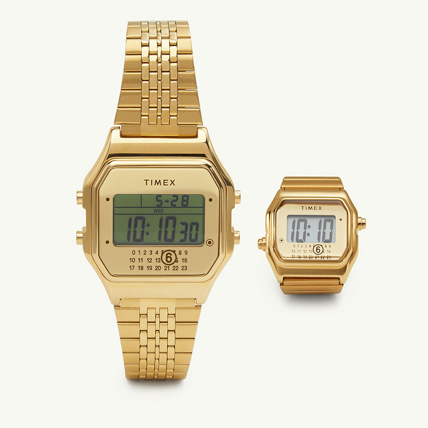 話題のコラボ「MM6 メゾン マルジェラ＆タイメックス」is BACK