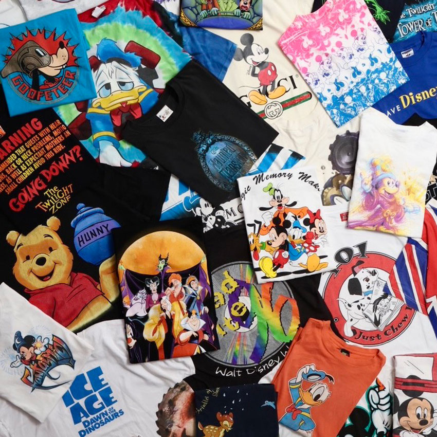 ついにネット販売解禁！あの「古着ディズニーTシャツ」が毎週金曜に