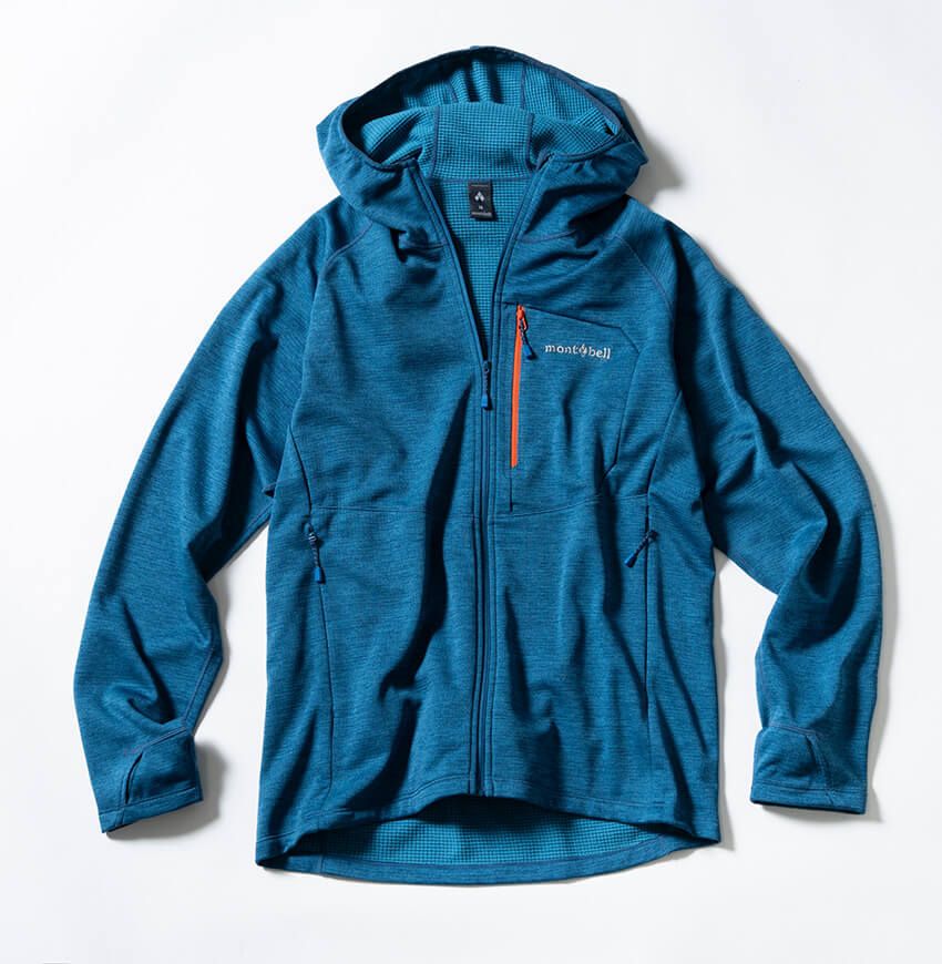 「クリマグリッド パーカ Men’s」7800円（※12月上旬に再入荷予定）／モンベル　06-6536-5740