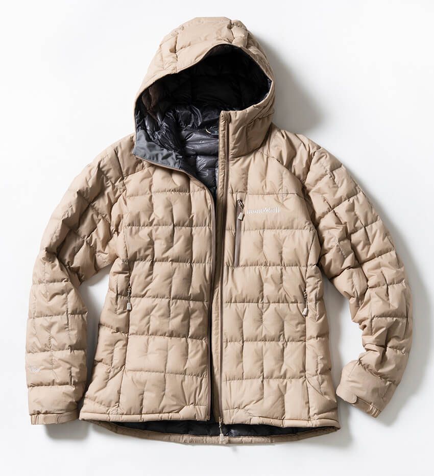 「イグニス ダウン パーカ Men’s」3万9600円／モンベル　06-6536-5740