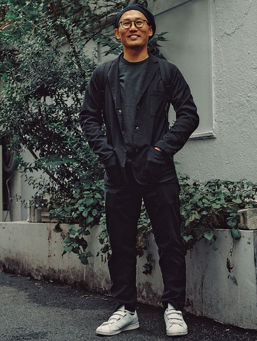 ジャケット、パンツ＝オールユアーズ