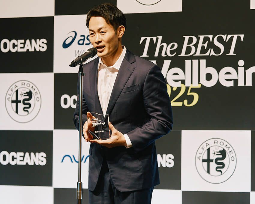 元ラグビー日本代表の福岡堅樹さん。