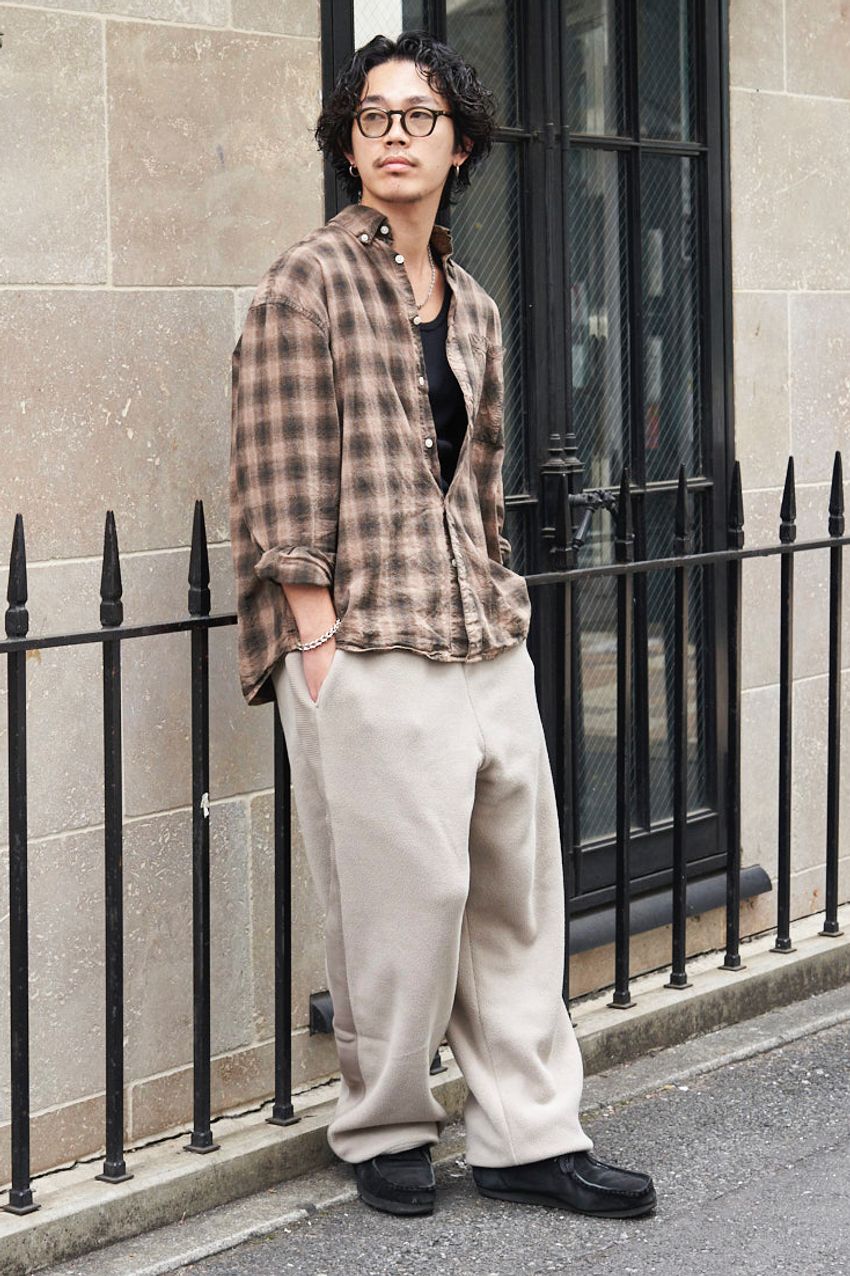 ユニクロを着こなした洒落者5選！デニム、カーディガン、スウェット、話題のニードルズコラボも - 4枚目の画像