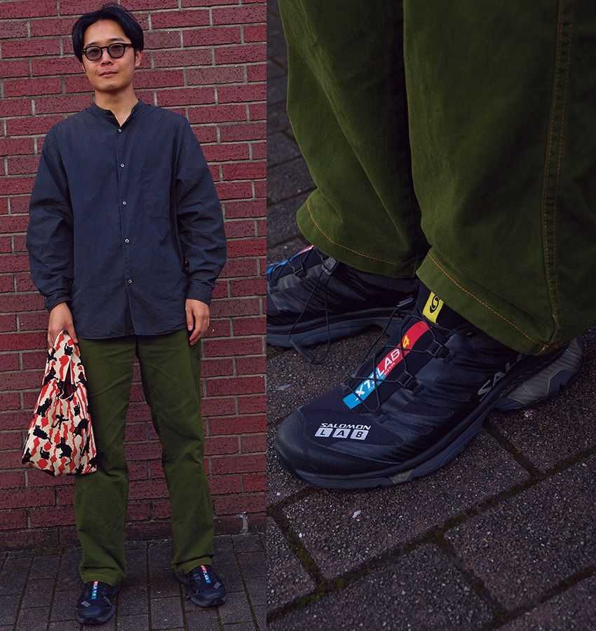 スニーカー＝サロモン