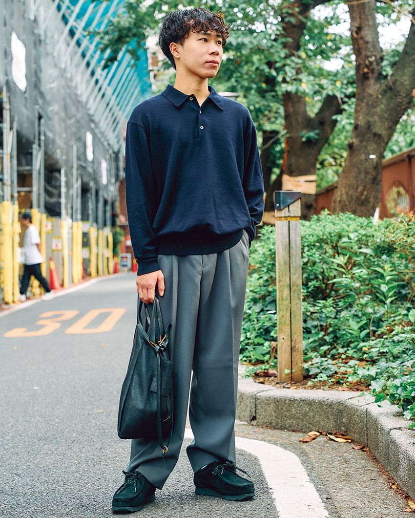 どんどんユルくなる“スラックス事情“。街角スナップから厳選、モダンで品のある13のコーデ - 14枚目の画像