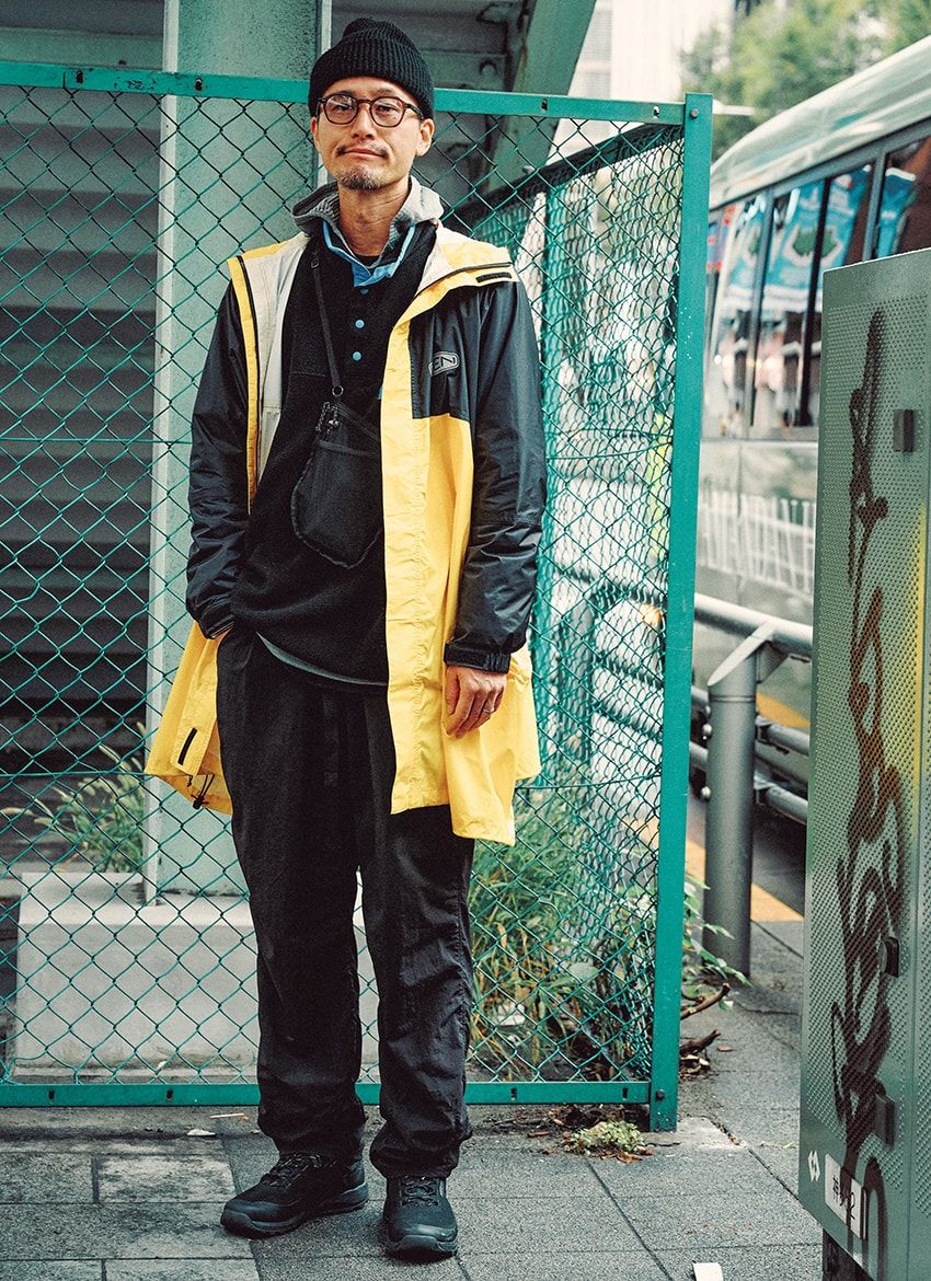 ザ・ノース・フェイス、サロモンetc.  街角の”雨の日スタイル”、洒落者4名が頼った高機能ウェアは…… - 4枚目の画像