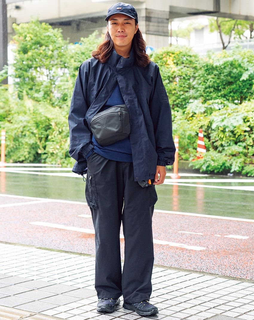 ザ・ノース・フェイス、サロモンetc.  街角の”雨の日スタイル”、洒落者4名が頼った高機能ウェアは…… - 7枚目の画像