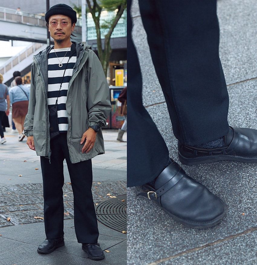 靴＝オーロラシューズ