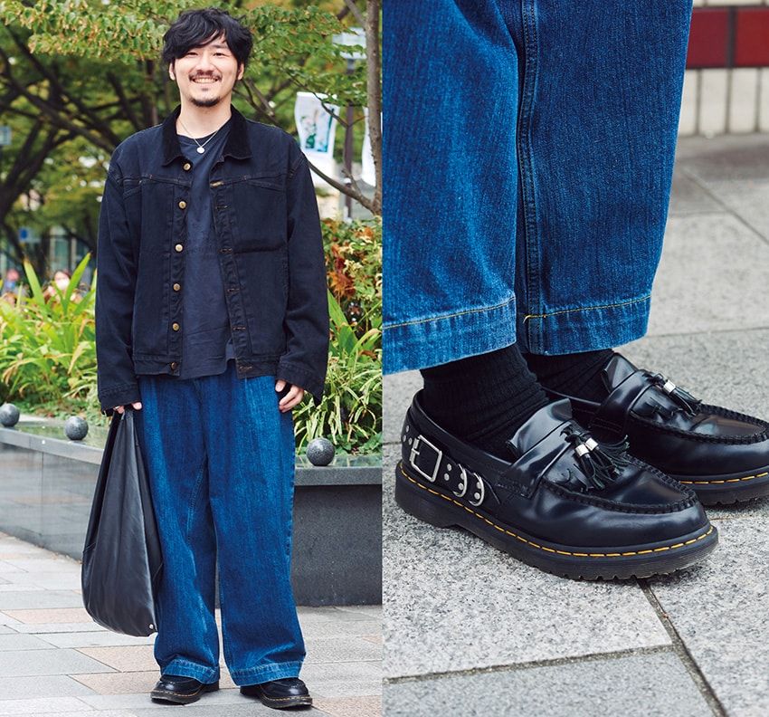 今季は圧倒的に「革靴」が高支持率！クラークス、ジョンロブetc.街角16人の足元スナップ - 8枚目の画像