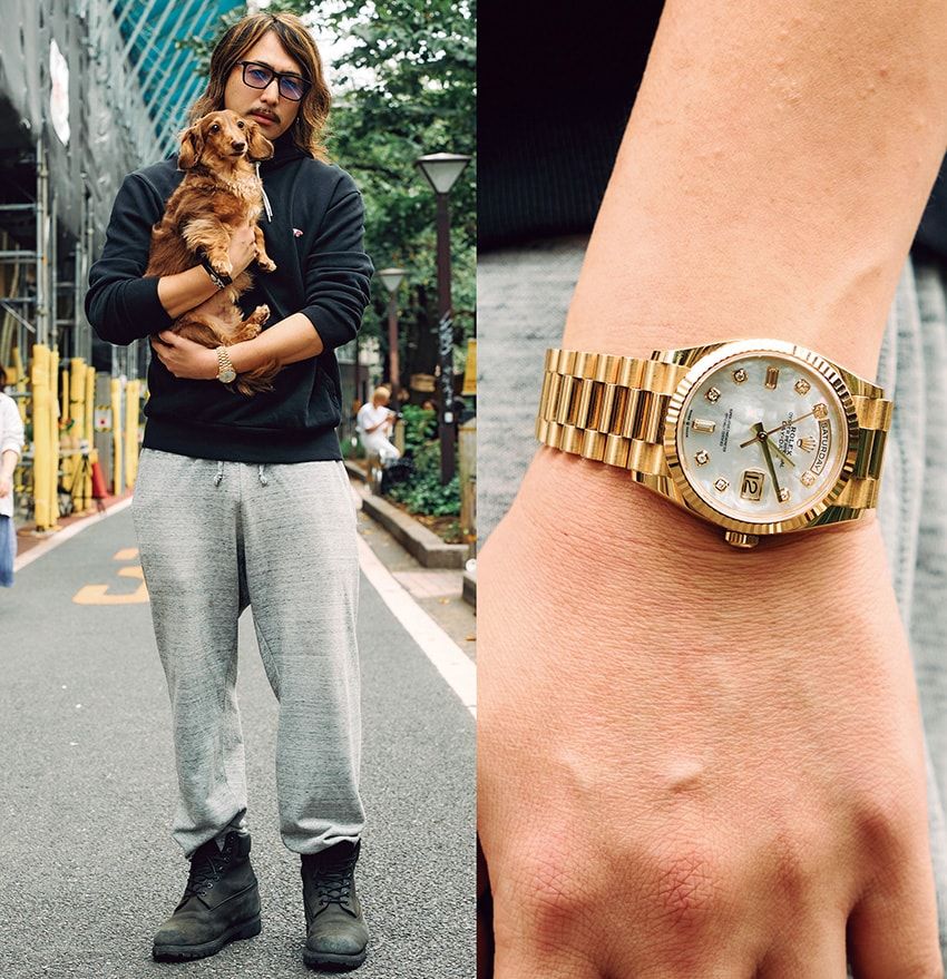 街で高支持率の「ロレックス」と「角形」時計。デイトナ、タンクなど16名の着用モデルを一挙紹介 - 19枚目の画像