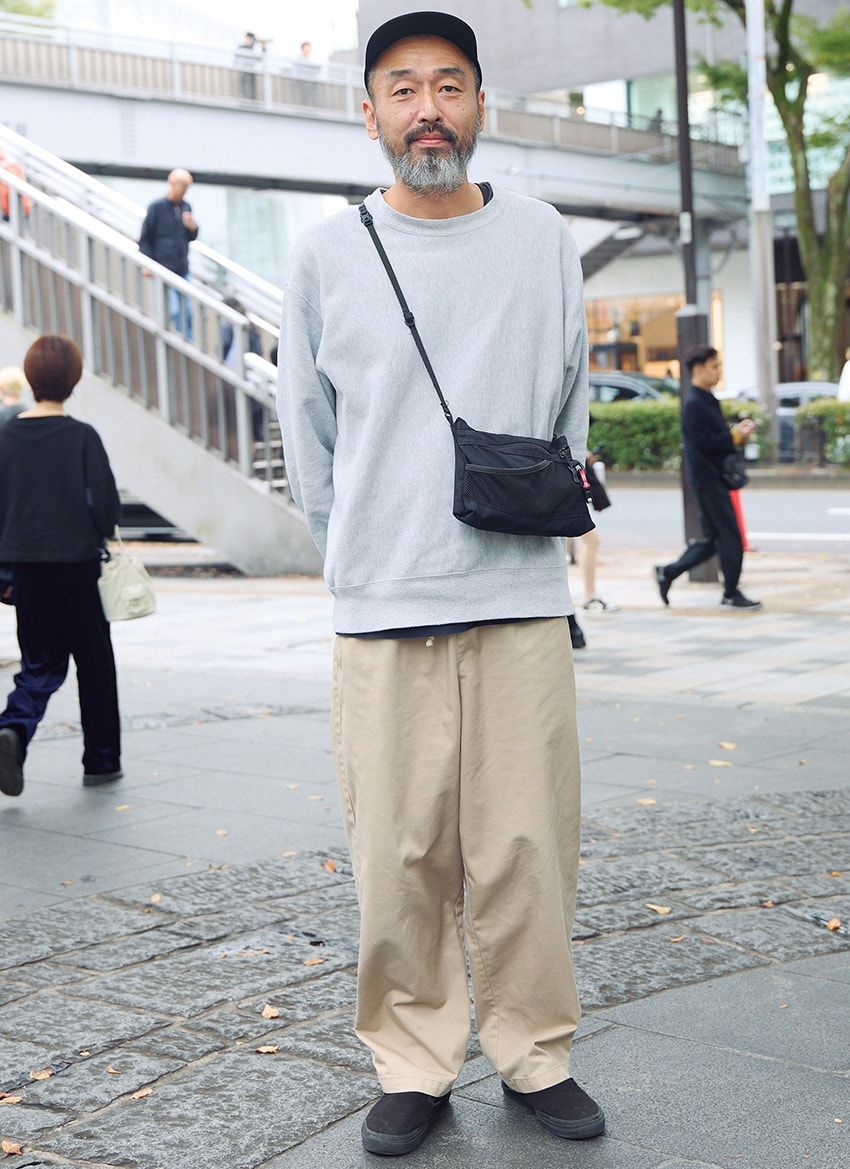 王道だけど普通で終わらせない「スウェット」選び。ロゴやシルエットなど11人の個性をスナップで - 15枚目の画像