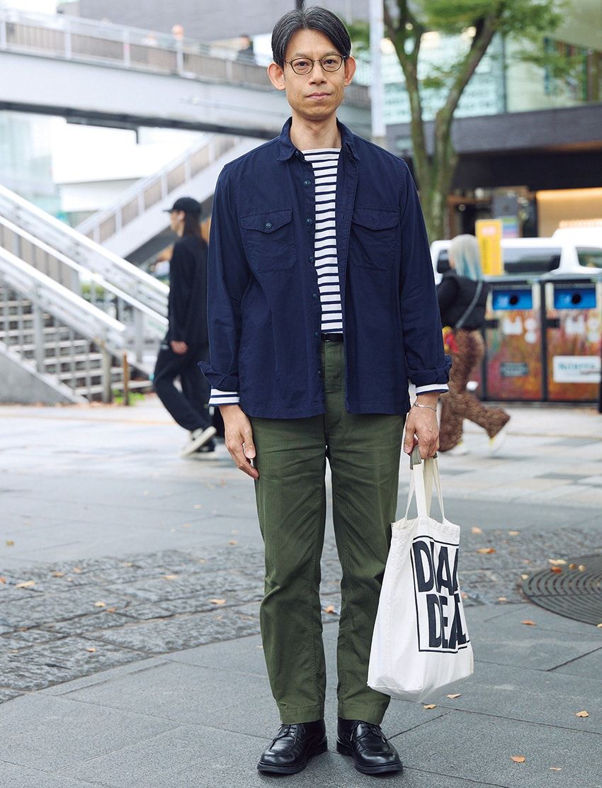 軍モノはジャケット派？ パンツ派？ “今の気分“が映えるミリタリーコーデを街角スナップで - 12枚目の画像