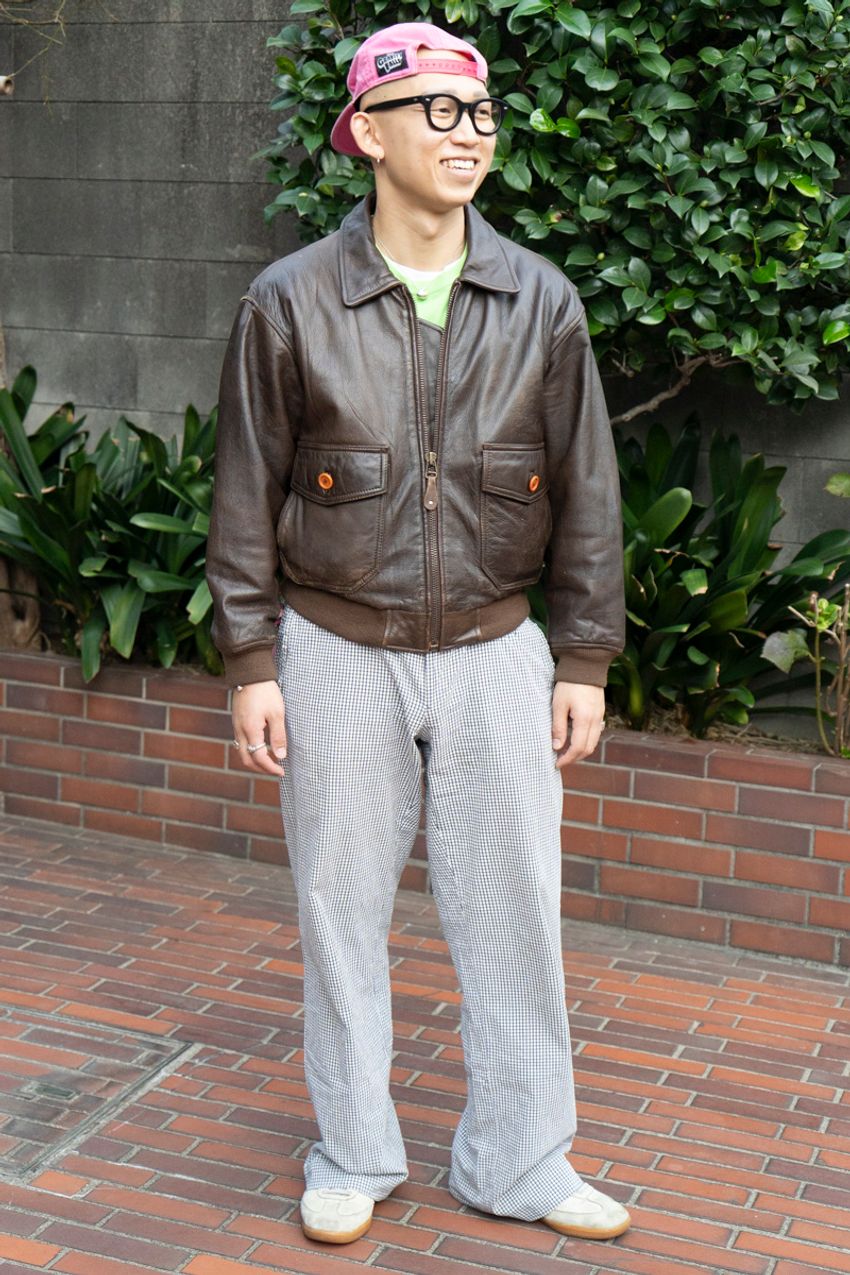 革ジャン、コート、MA-1……気温10度以下に突入！5名の洒落者が選んだアウターは？ - 6枚目の画像