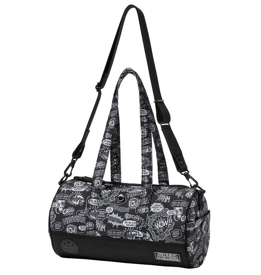 「HYSTERIC MOTION ロールバッグ」4万4000円／ヒステリックグラマー×POTR（ヒステリックグラマー　03-3478-8471）