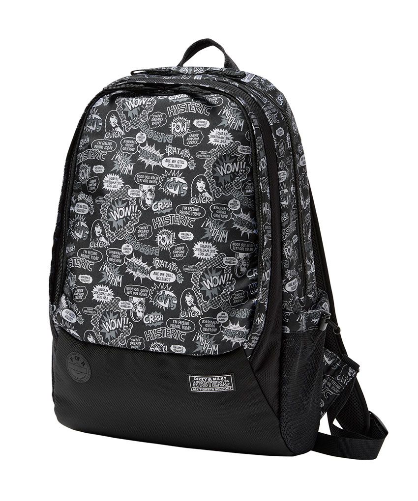 「HYSTERIC MOTION デイバッグ」6万9300円／ヒステリックグラマー×POTR（ヒステリックグラマー　03-3478-8471）