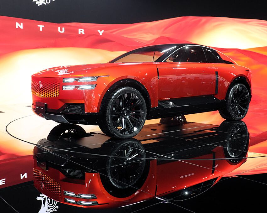 センチュリーのクーペコンセプト。今のところ名前はない。