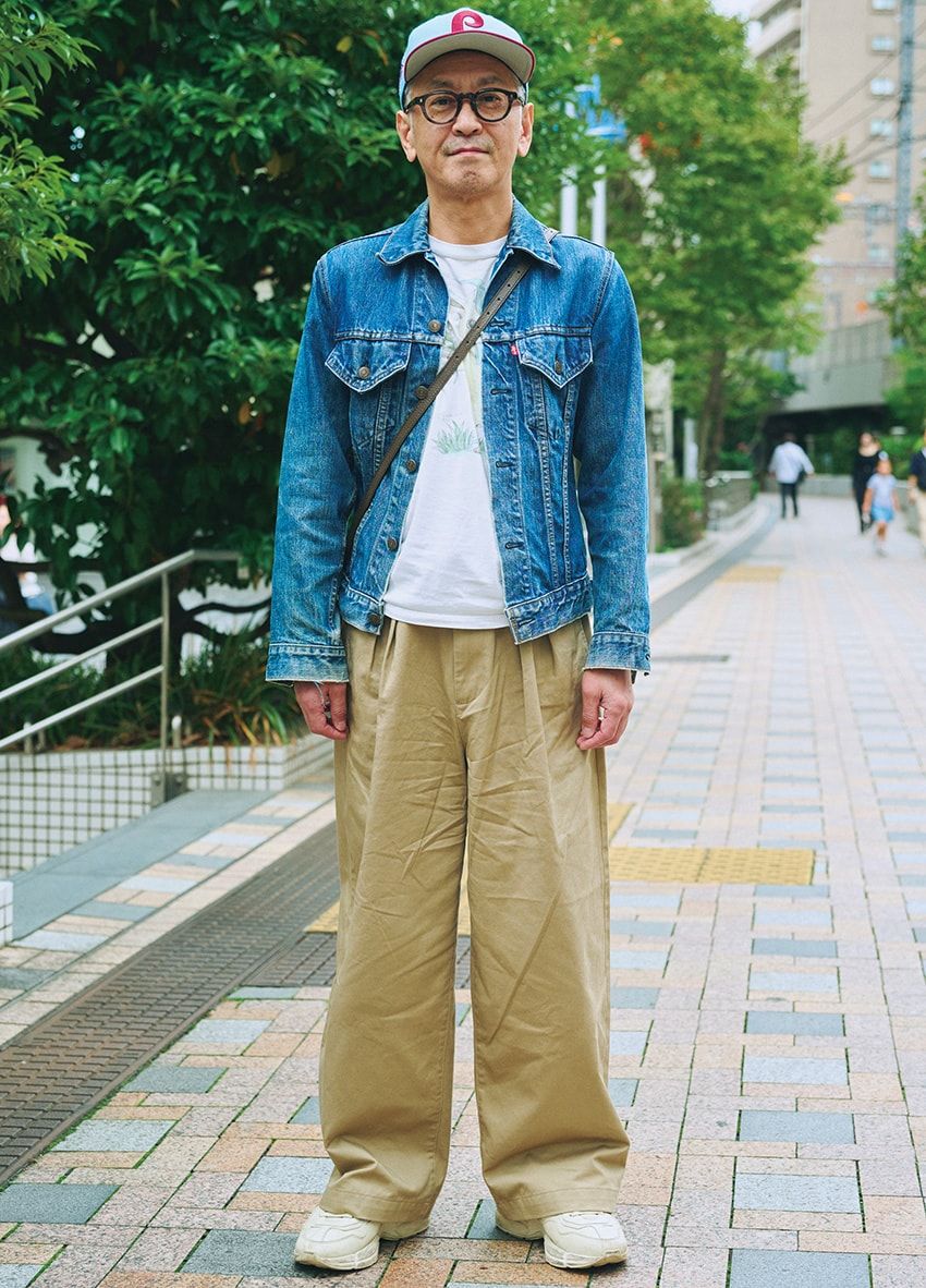 デニムジャケット＝リーバイス