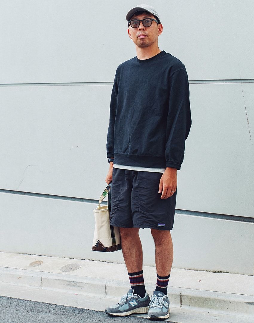 ストリート薫る“長袖×短パン”。季節の狭間にちょうどいい、好バランスをスナップで - 3枚目の画像