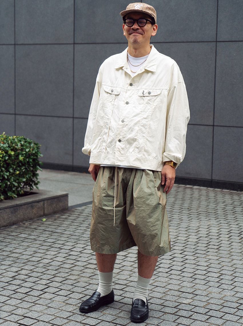 ジャケット、ショーツ＝シアージ