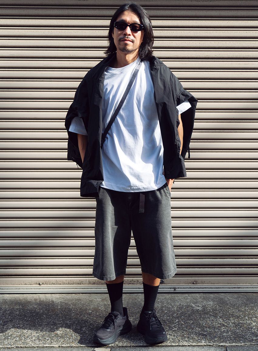 ストリート薫る“長袖×短パン”。季節の狭間にちょうどいい、好バランスをスナップで - 9枚目の画像