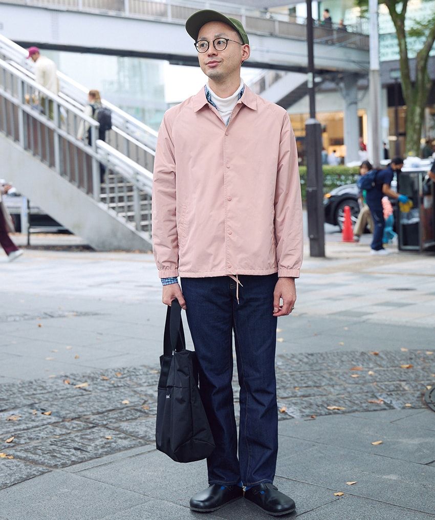 ジャケット＝レイジーブルー