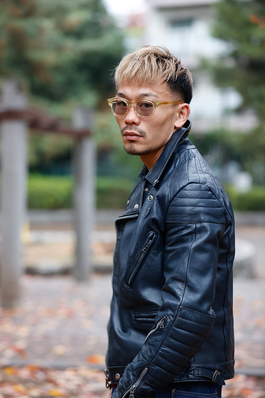 アメカジボクサー堤 聖也の“革ジャン＆デニム”パパラッチ。「欲しい服
