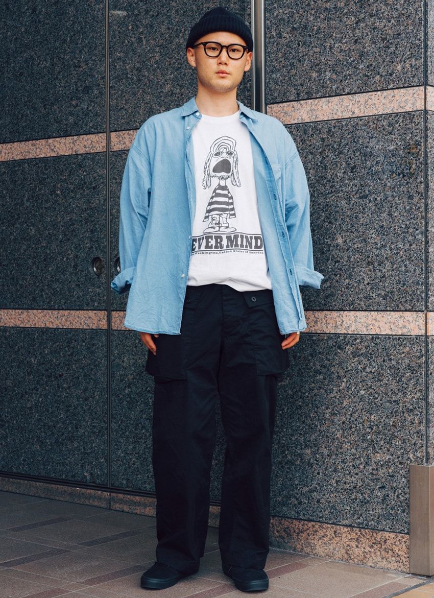 仙台の“伊達男”25名をキャッチ！ 白シャツ、スウェット、Gジャンetc. シンプルで洒落ていた大人たち - 17枚目の画像