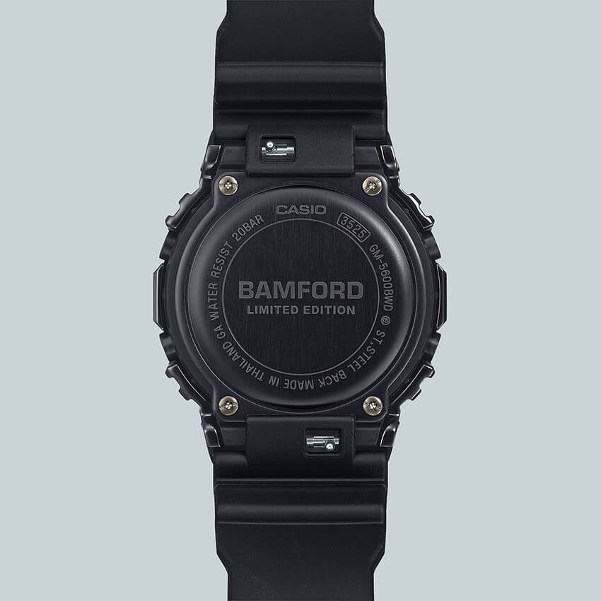争奪戦必至のG-SHOCK】みんなの大好物「5600系」がBAMFORD仕様に！その