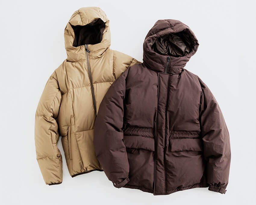 (右)ブルゾン ¥33990 (左) タイオンコラボブルゾン¥24,970 グルーんレーベルリラクシング