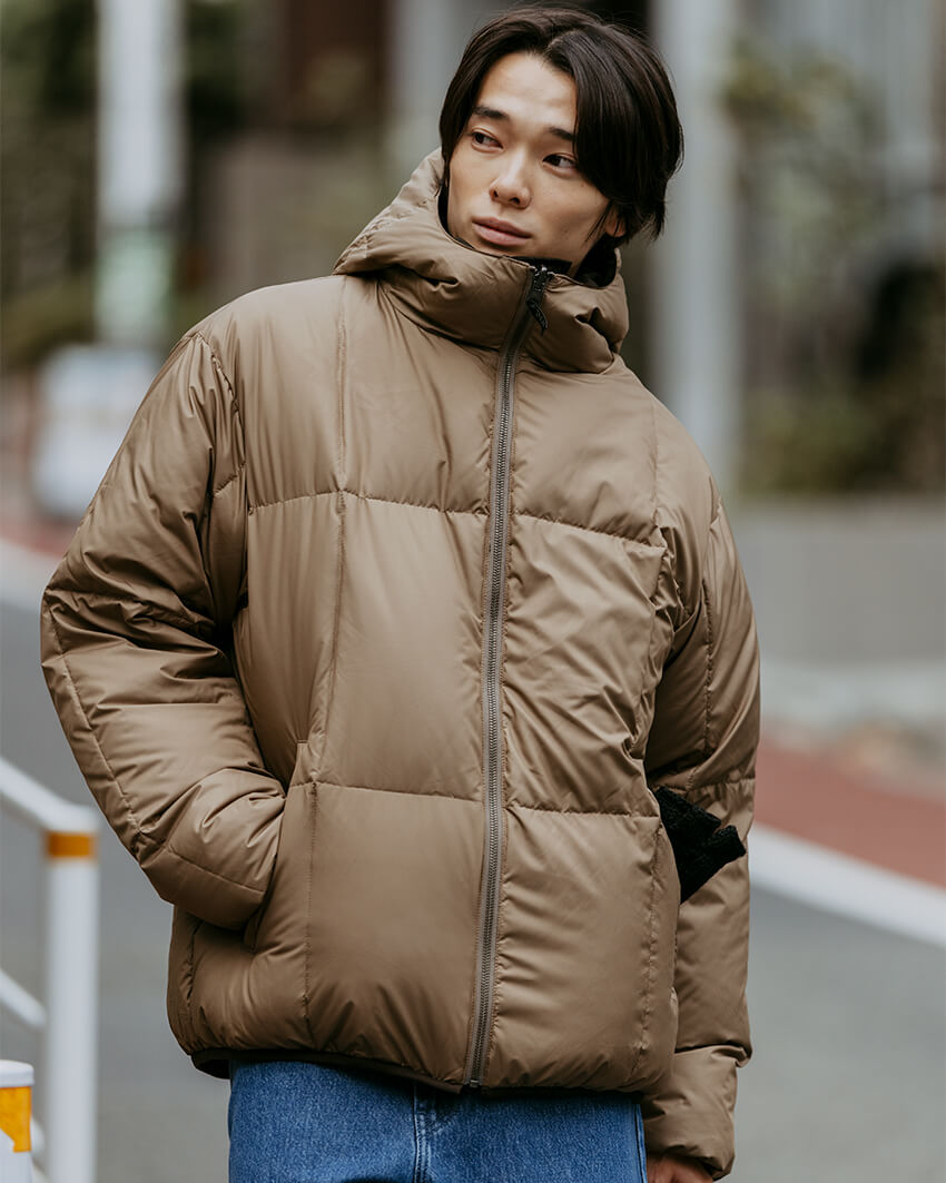 グリーンレーベル リラクシング」の“技アリ”ダウンで真冬を乗り切る！