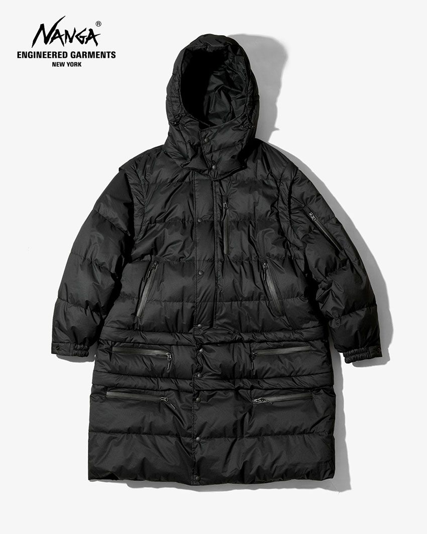 「DETACHABLE DOWN COAT」13万6400円／ナンガ×エンジニアド ガーメンツ（エンジニアド ガーメンツ　03-6419-1798）