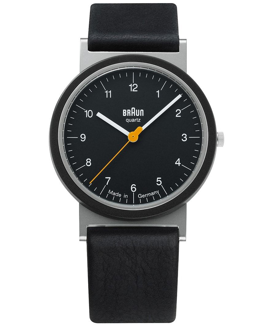 SSケース、33.5㎜径、クオーツ。4万9500円／ブラウン（マーサインターナショナル