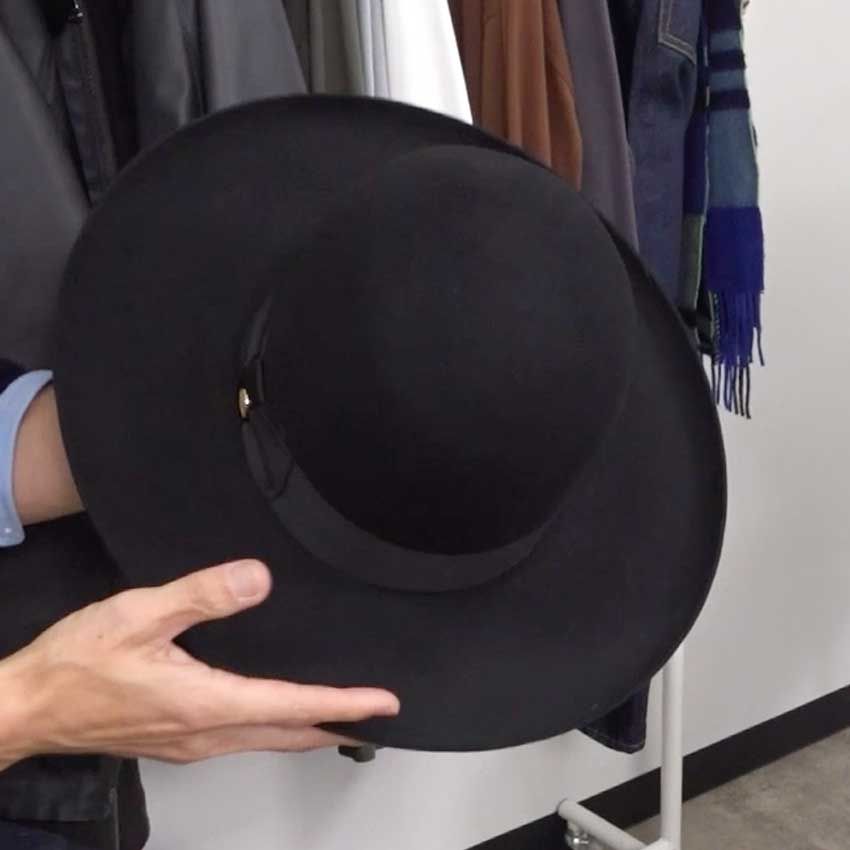 ステットソンのハット（原 私物）