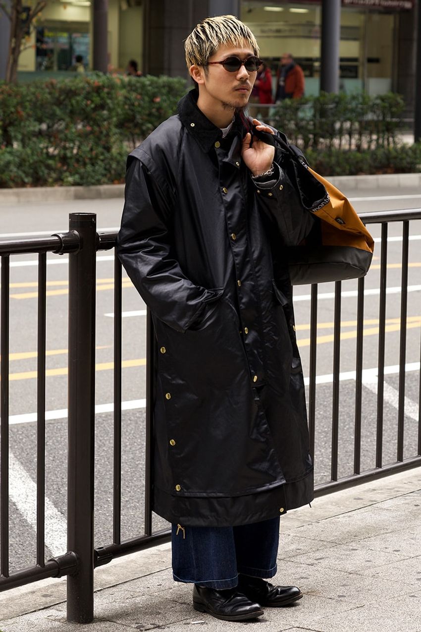 “スーパーロングコート”に何を合わせるのが正解？ トレンドを上手く着こなした5人集 - 8枚目の画像