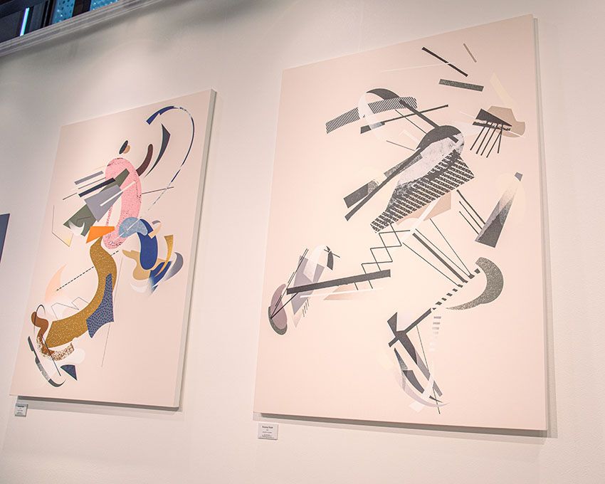 2025年の2月に催されたイベントでは、“Running Shapes”というワードを念頭に、走る人の動きを肉体だけでなく環境や感情といった要素を織り交ぜ表現した彼らのビジュアルが披露された。