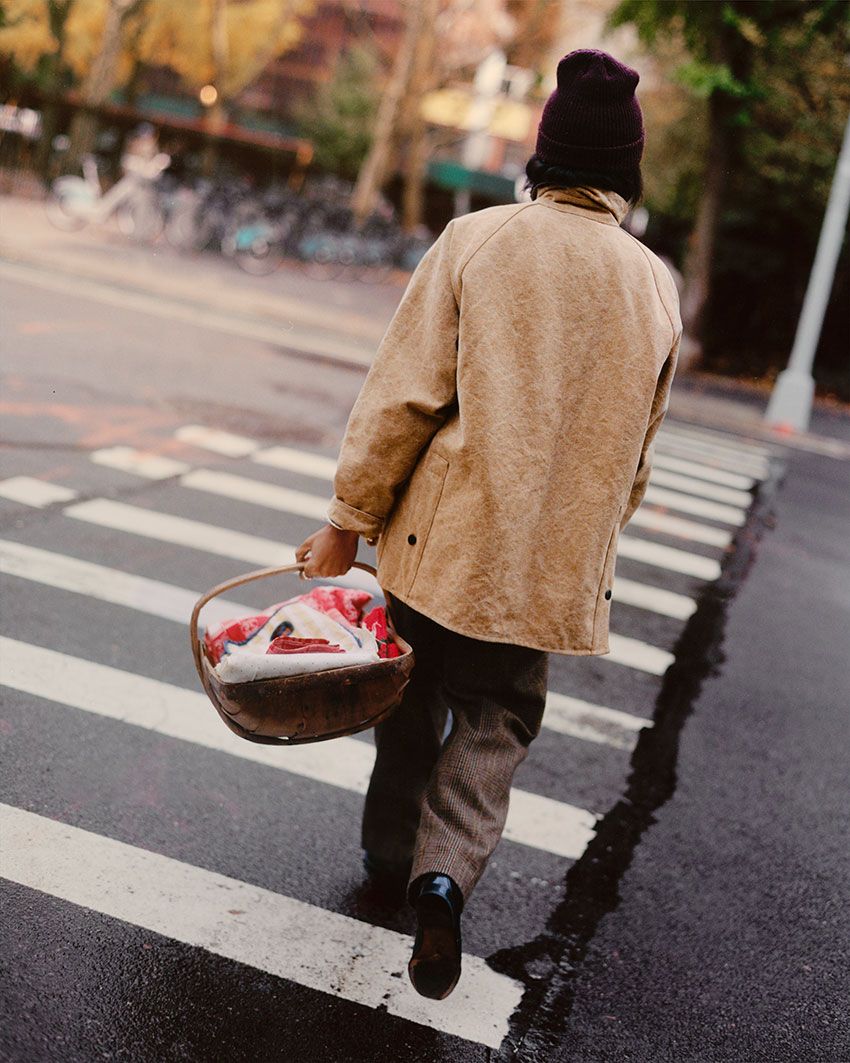 「Barbour Cotton Bedale Jacket」12万1000円／ノア×バブアー（ノア クラブハウス　03-5413-5030）