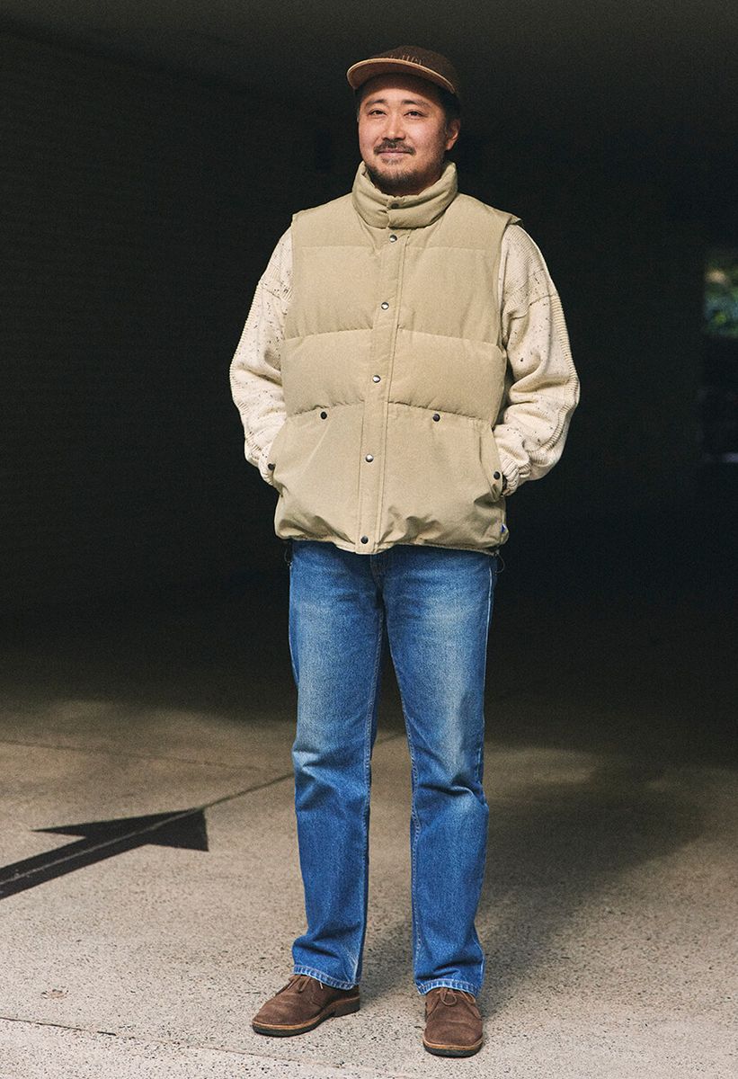 ダウンベスト＝＠＠