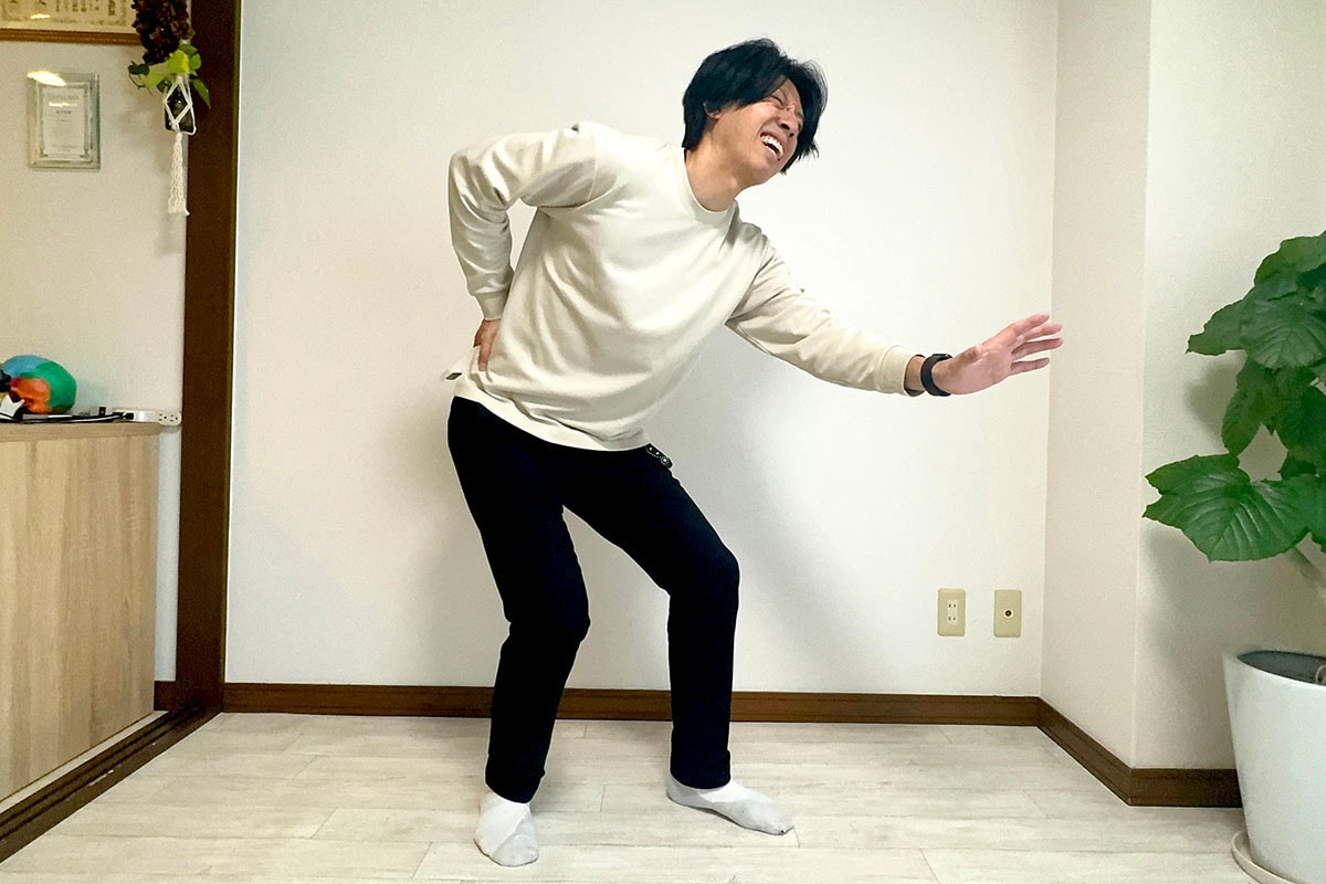 年末のぎっくり腰を防ぐ1分ストレッチ