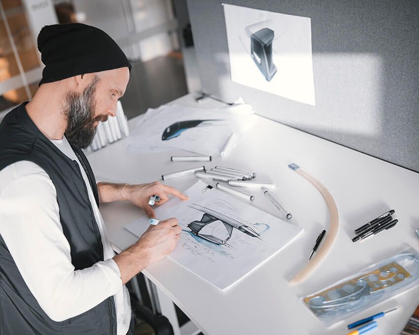 グローバル・デザイン・ディレクターのヘンリック・エリクソン（Henrik Eriksson）。