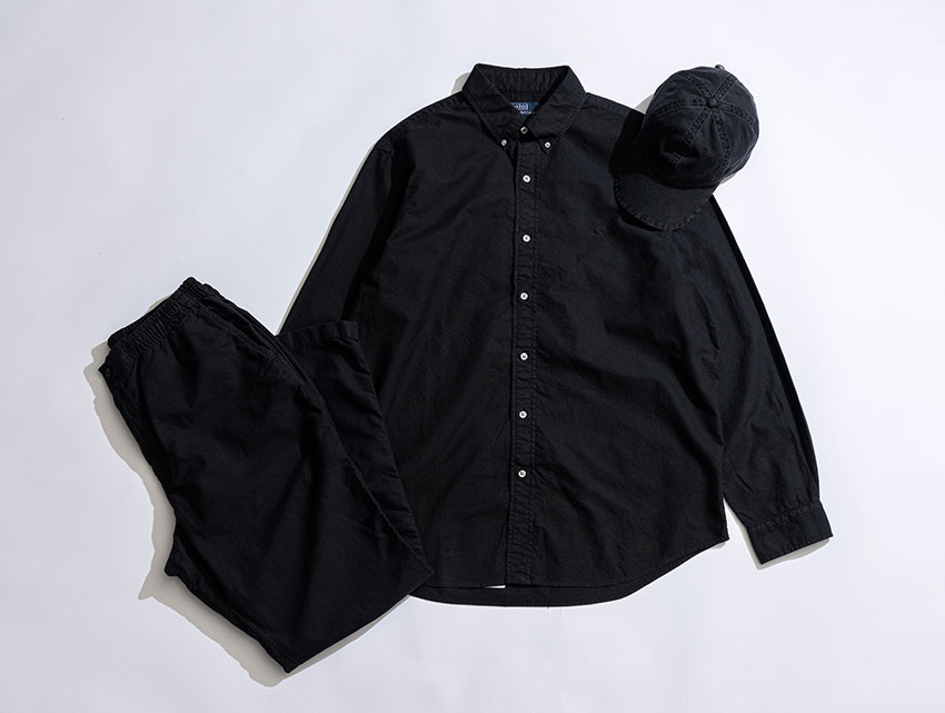 オールブラック＆ウォッシュ加工”のポロ ラルフ ローレン登場