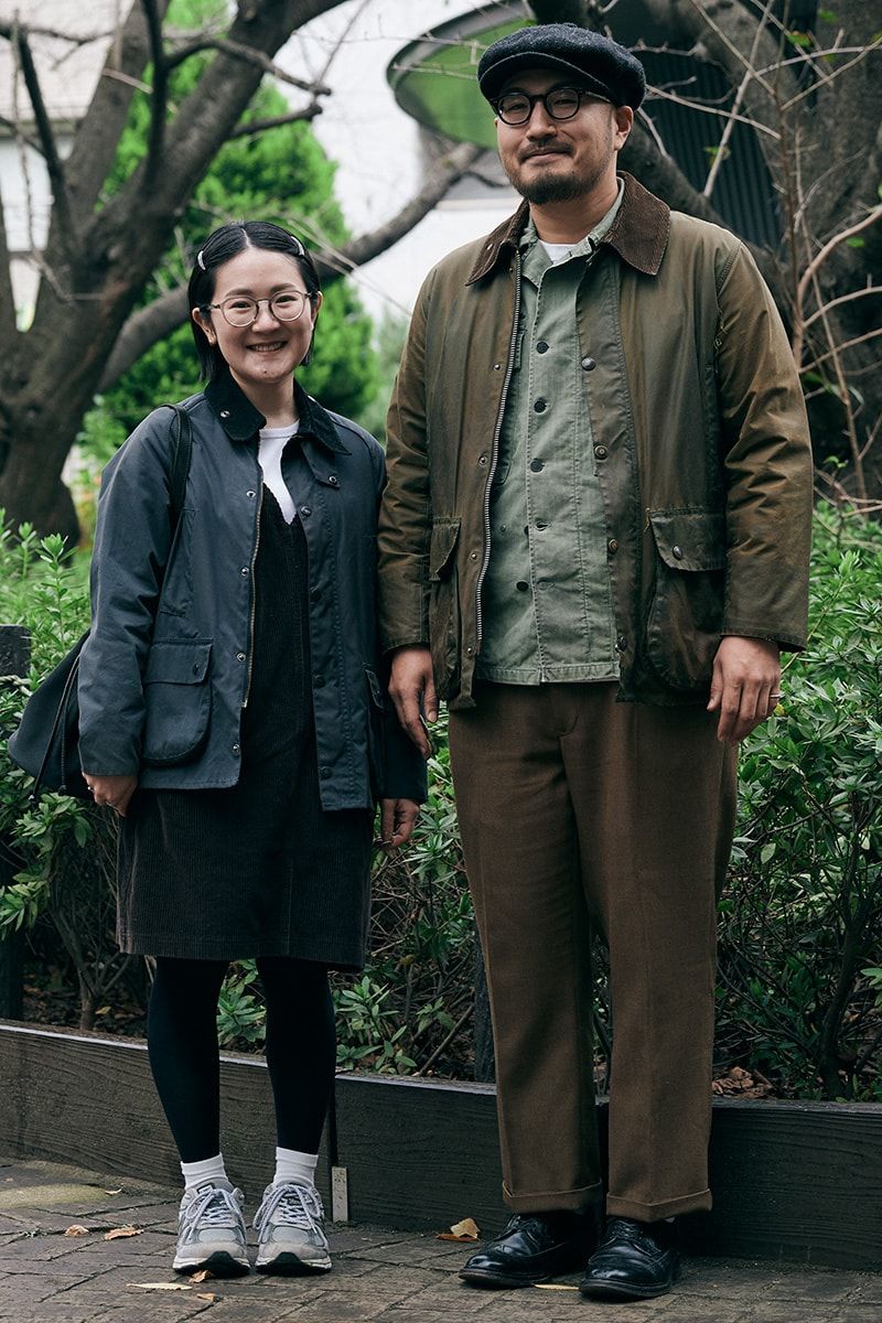 ジャケット＝バブアー