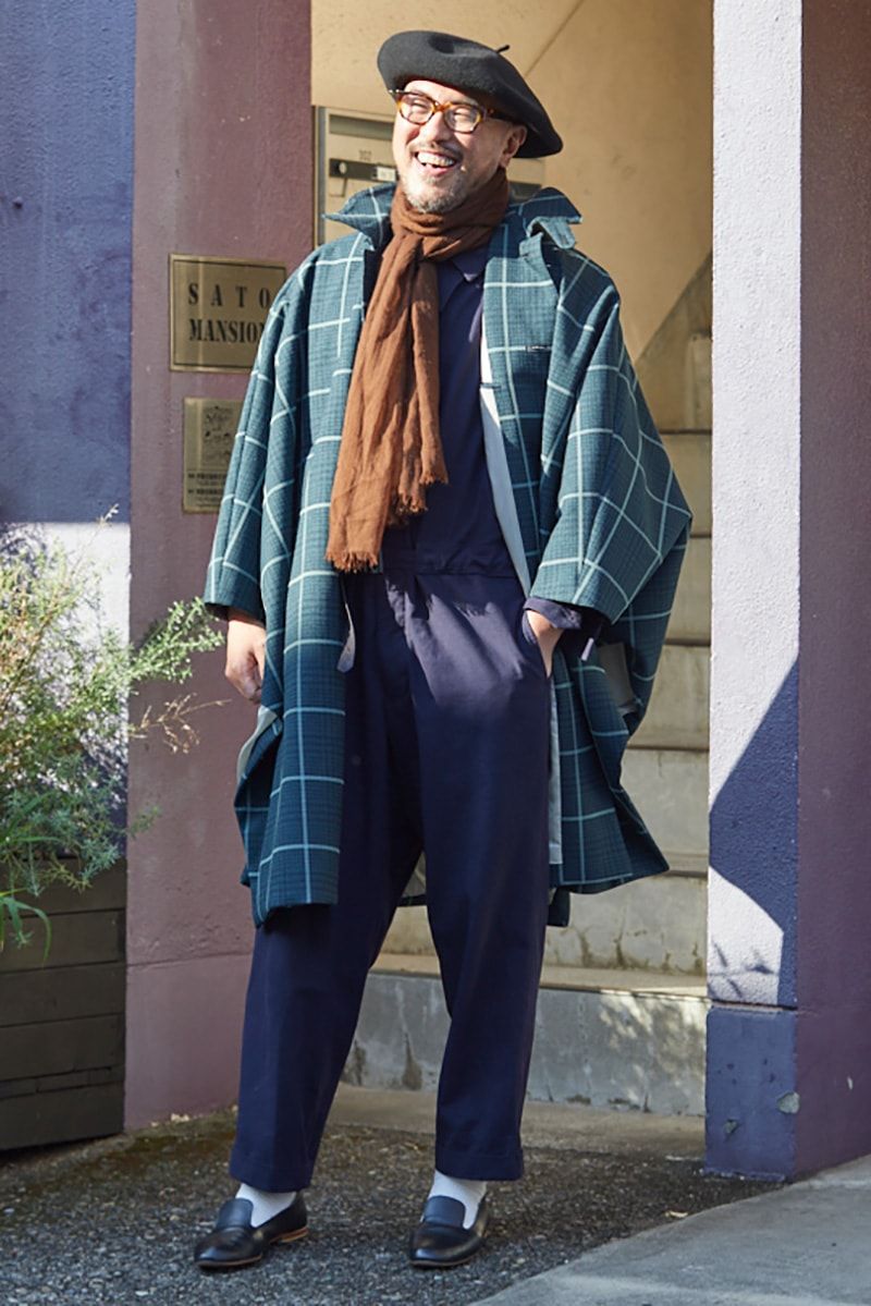 ポンチョ、オールインワン、スカーフ＝すべてハバーサック