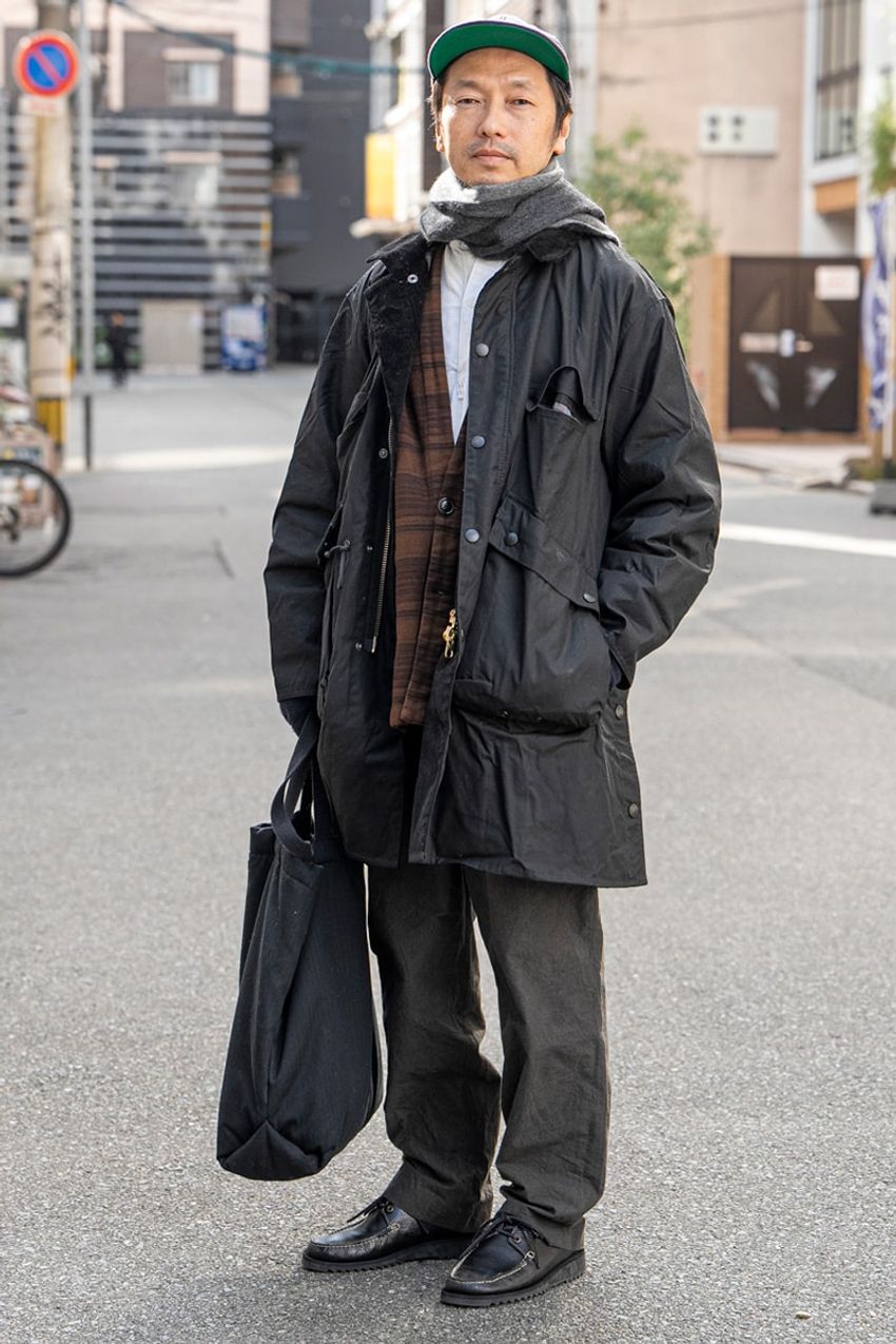 40〜50代はマフラーをどう巻く？ 何を巻く？ 真冬に役立つ正解例を5名のスナップで！ - 2枚目の画像