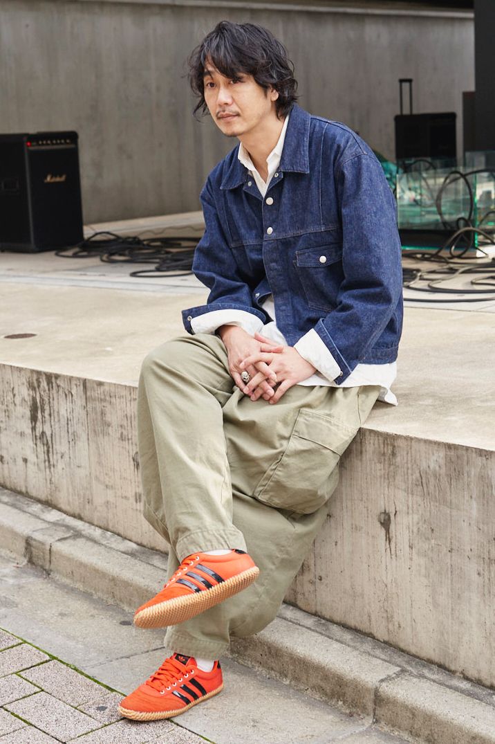 Gジャン、シャツ、パンツ＝すべてムー