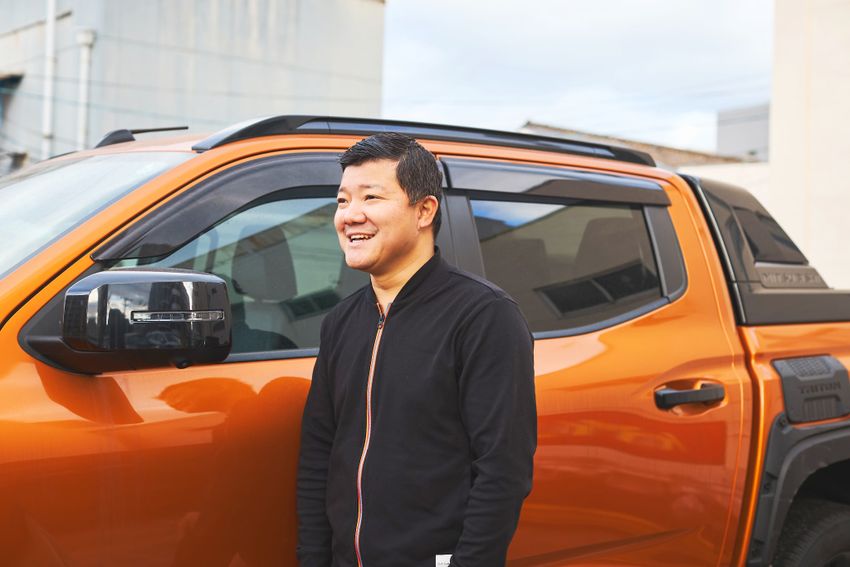 網膜剥離で「運転はできないけど……」。亀田大毅が愛車「三菱トライトン」と追う“夢” - 1枚目の画像