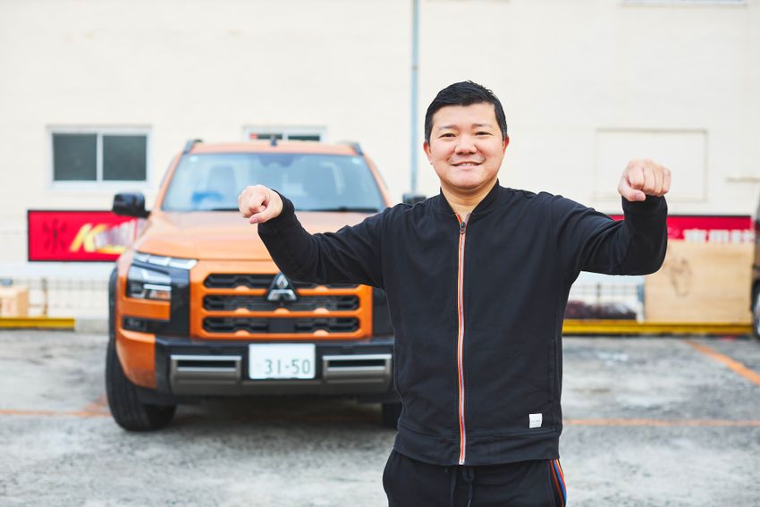 網膜剥離で「運転はできないけど……」。亀田大毅が愛車「三菱トライトン」と追う“夢” - 8枚目の画像