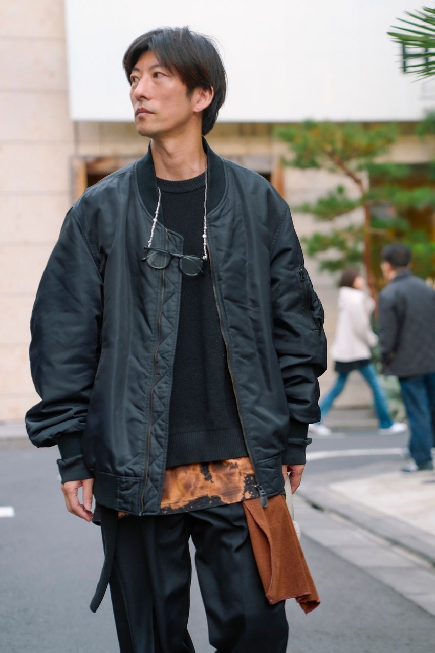 MA-1、シャカパン、セットアップetc.冬の「ユニクロ」コーデ。今季の洒落者たちの愛用品は…… - 7枚目の画像