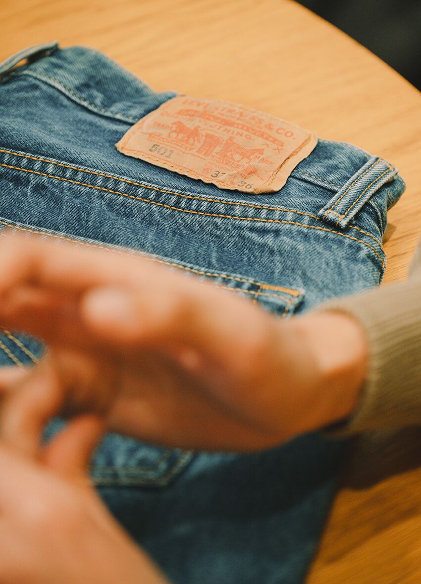 「リーバイスは似合わない。だから面白い」。元プレスが30代半ばで購入した501、523 - 13枚目の画像