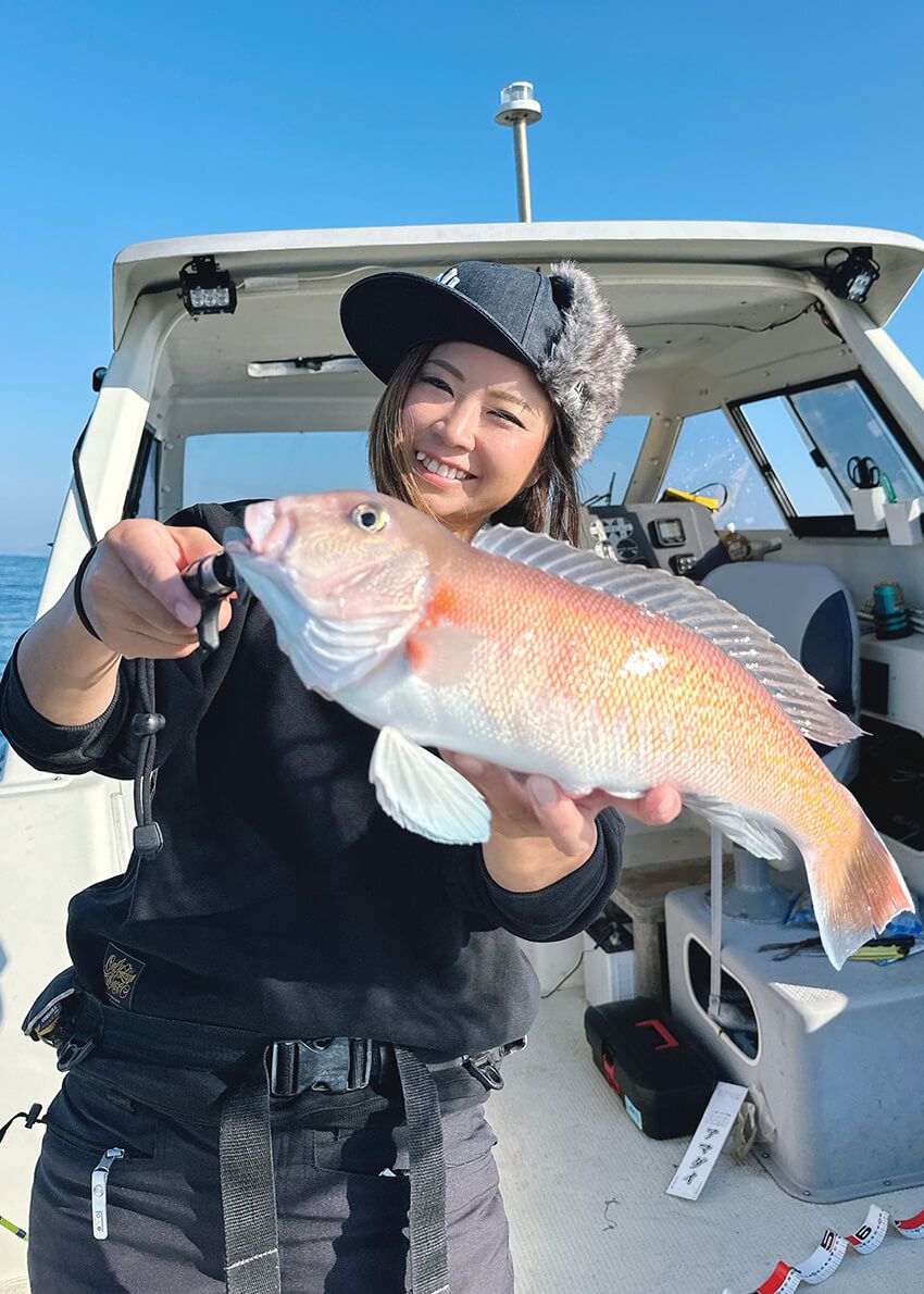 釣り女子フッチーが魅せられた“白い宝石”の正体。大人がハマる高級魚シロアマダイ釣りの魅力 - 10枚目の画像