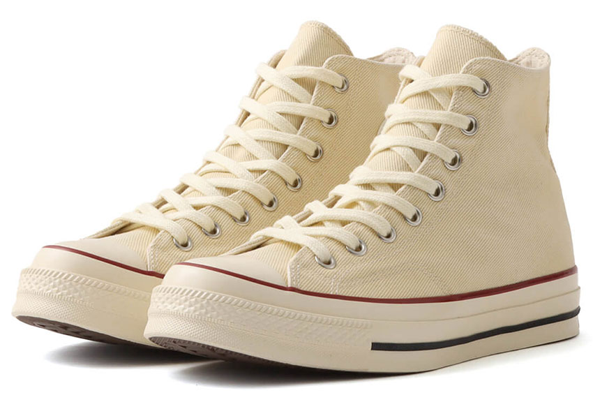 明日】この別注コンバース、実は“デニム仕様”！経年変化を楽しむ